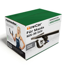 TowCar Anhängerkupplung abnehmbar für Mazda MX-30 SUV 05.2020-jetzt AHK
