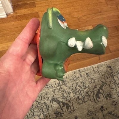 Vintage 1976 Hasbro Albert Alligator Chompers Pencil Sharpener Crocodile Figure