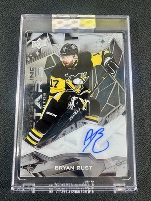 BRYAN RUST 2024-25 UPPER DECK CLEAR CUT CRYSTALLINE STARS AUTOS #CSA-BR