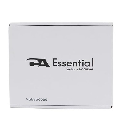 CA Essential Webcam 1080HD-AF USB Webcam Microphone WC-2000   Free Shipping