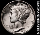 1941-S Mercury Dime- Super Choice Gem Brilliant Uncirculated++++ Luster #i2422