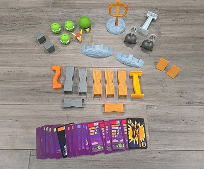 Angry Birds Mega Fling Blocks Pigs Birds Figures Replacement Pieces Parts Lot