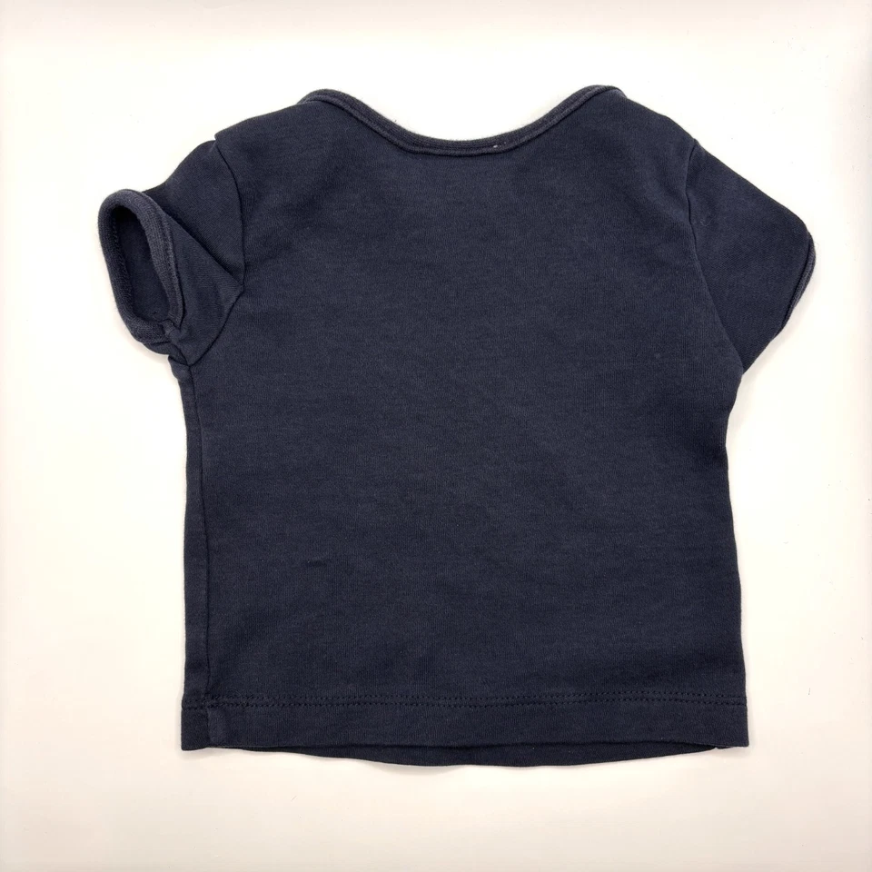 Milwaukee Brewers MLB My First Brewers Tee Shirt Size 3-6 Months w/ Khaki Shorts - Image 3 of 4