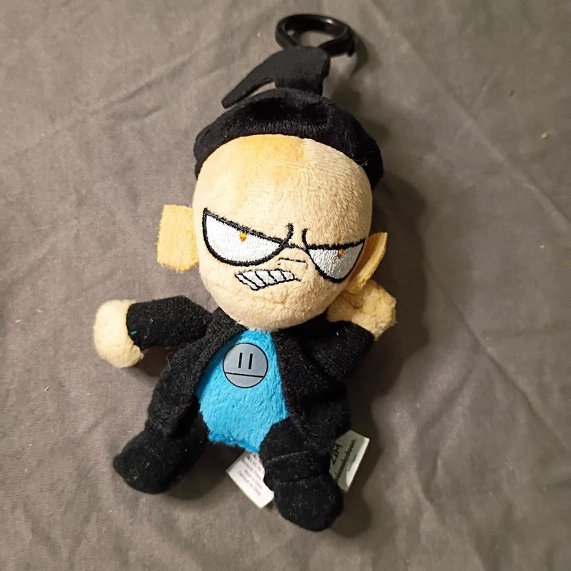 Zag Toys Invader Zim Original Minis Clipon Dib Membrane Keychain 2016