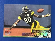 2001 Fleer Ultra Football Plaxico Burress Pittsburgh Steelers #175