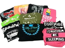 XL graphic t shirts brides made minions love heart wings road trip 10 Lot