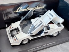 Kyosho Lamborghini Countach LP5000QV White 1/18 Rare JAPAN