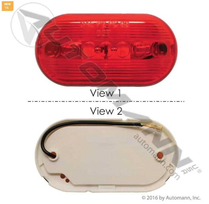 Automann Light Box 571.LG261R Automann Marker Light 4