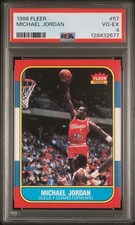 1986-87 Fleer - Michael Jordan #57 PSA 4 Centered