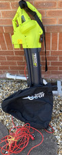 Garden Gear 3500W Corded Leaf Blower/Vacuum Combo with Bag & Shoulder Strap