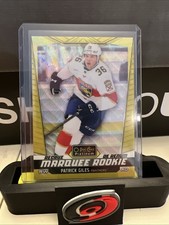 2024-25 O-Pee-Chee OPC Platinum Patrick Giles Marquee RC Neon Yellow Surge