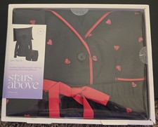 Women's Stars Above Satin Pajama Sleep Set And Pillowcase-Size M NEW In Box