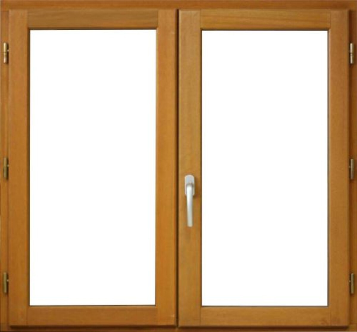 Fenêtre bois 2 vantaux H75 x L140 cm avec dormant robuste en bois