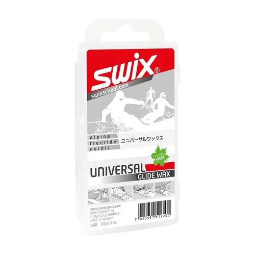 SWIX Universal Gliding Wax, Ironing Wax U60, 60g Ski Wax
