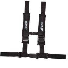 4 Point 2" Harness with 2-Inch Padding - EZ Adjusters, Removable Strap Black