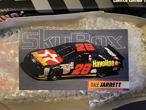 Dale Jarrett #28 Texaco Havoline 1995 Ford Thunderbird RCCA 1:24 Skybox Card - Picture 6 of 8