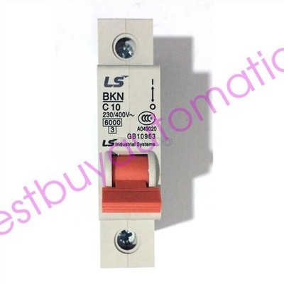 20Pcs Ls Miniature Circuit Breaker Bkn 1P 10A BKN1P10A sc #as