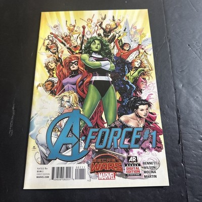 A-FORCE #1 (Marvel Comics 2015) Vf/Nm Bg14