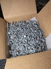 Nails HUTTIG-GRIP  1 1/2" Roofing Siding, Smooth Shank Electro Galvanized 5LBS