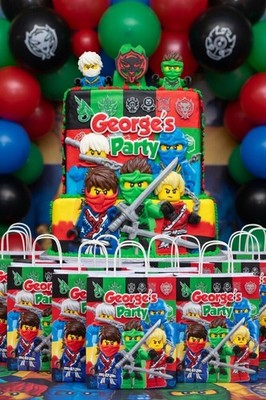 Kleine personalisierte Ninjago Geschenktüten - 