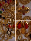 Vintage Costume JEWELRY Lot of 22 Vintage Couture Jewelry Givenchy Fendi,Napier