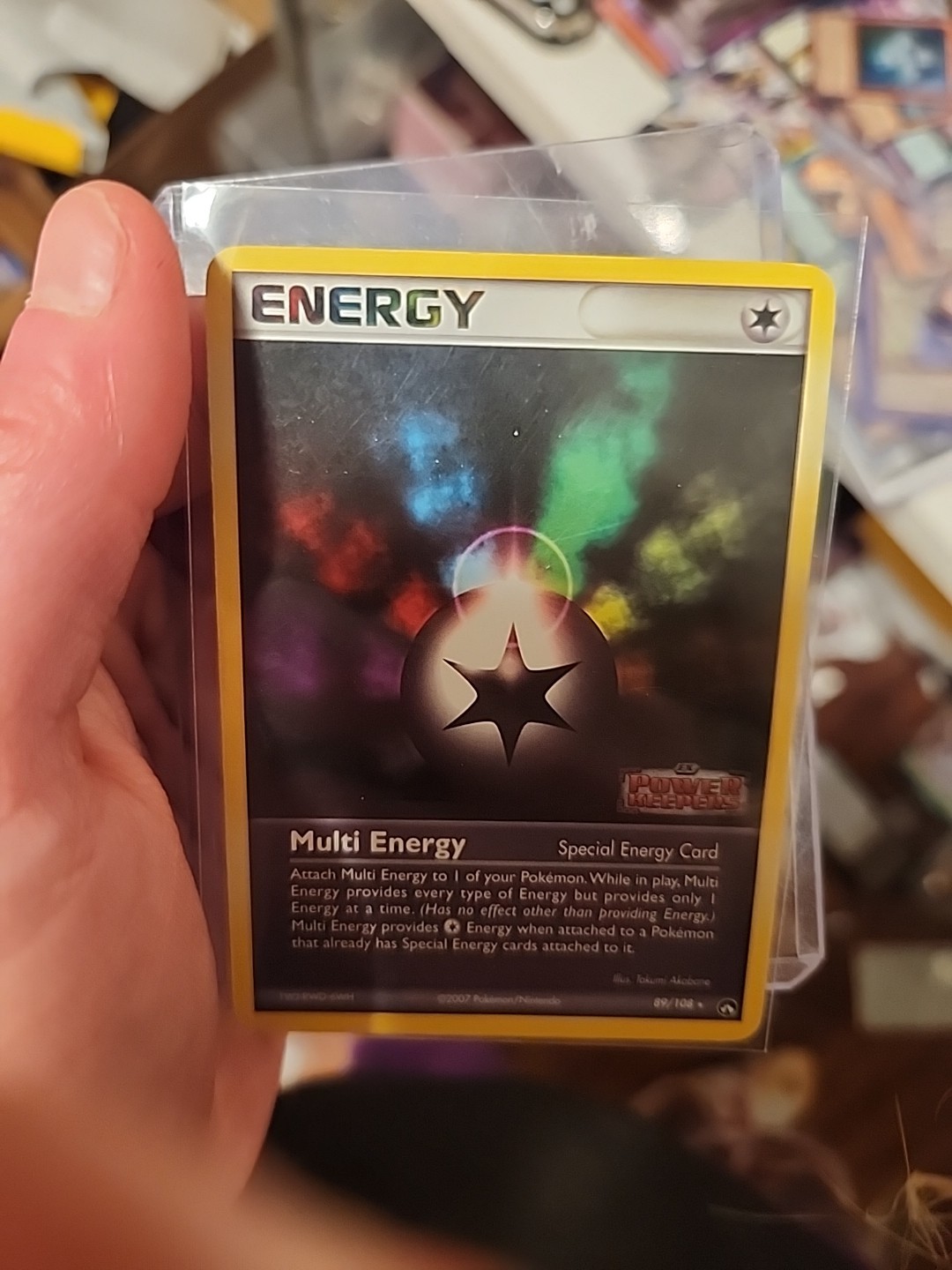 Pokemon TCG English Card ex Power Keepers Multi Energy 89/108 Reverse Holo