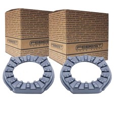 2x FEBEST FEDER-AUFNAHME UNTERLAGE HINTEN OBEN passend für TOYOTA COROLLA