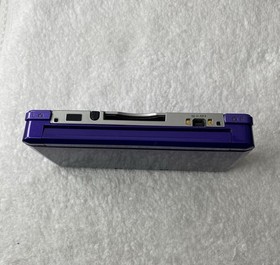 Nintendo 3DS Midnight Purple Handheld Console System-Bundle Lot-Tested-READ!!!