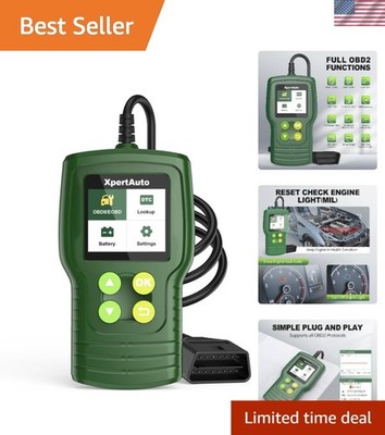 Compact C302 Automotive Code Reader - Effortless Vehicle Diagnostics