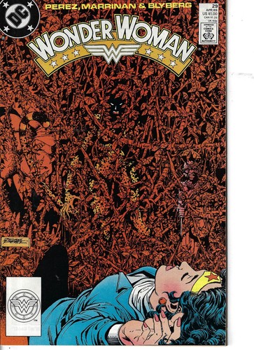 Wonder Woman 29 (2nd Series) Cheetah Fine- 1989 Glossy