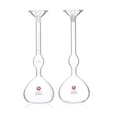 Chemistry Lab 250 ml fiaschetta Le Chatelier bottiglia a gravità specifica per borosilicato