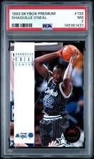 1993 SKYBOX PREMIUM #133 SHAQUILLE O'NEAL PSA 7