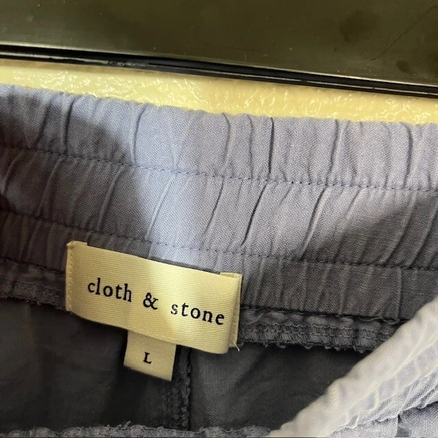 布和石裤女式大号慢跑布牛仔 Tencel BOHO — 第 3/4 张图片