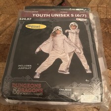 Owlbear Child Costume Cosplay Dungeons  Dragons Unisex Child Small 4-6 Scarce