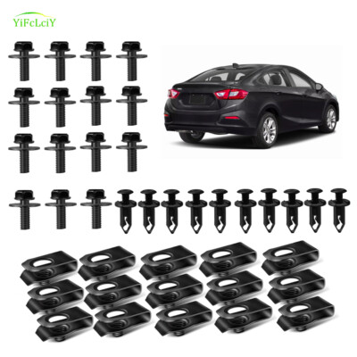 40pcs For Transit-250 Body Bolts U-nut Clips Engine Under Cover Splash Shield