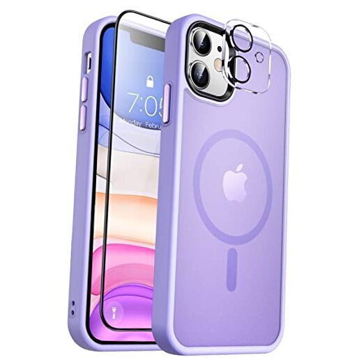 Strong Magnetic for iPhone 11 Phone iPhone 11 6.1inch A-Light Purple