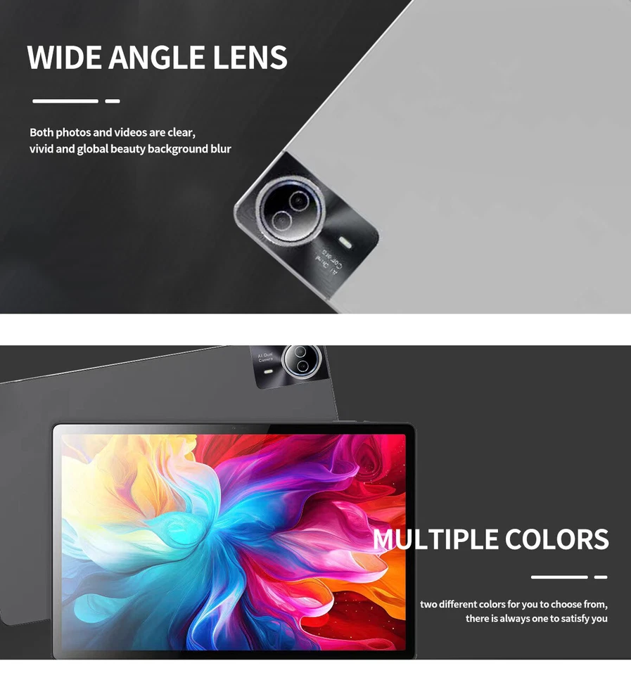 New Tablet PC 14 inch screen Android 14 20GB RAM+1TB ROM with keyboard and mouse - Image 2 of 4