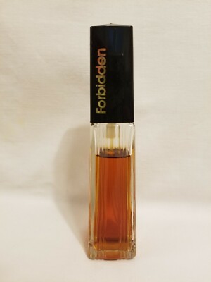 VINTAGE DANA FORBIDDEN PERFUME EAU DE PARFUM PURE SPRAY 1.5 OZ 44 ML NEW YORK  