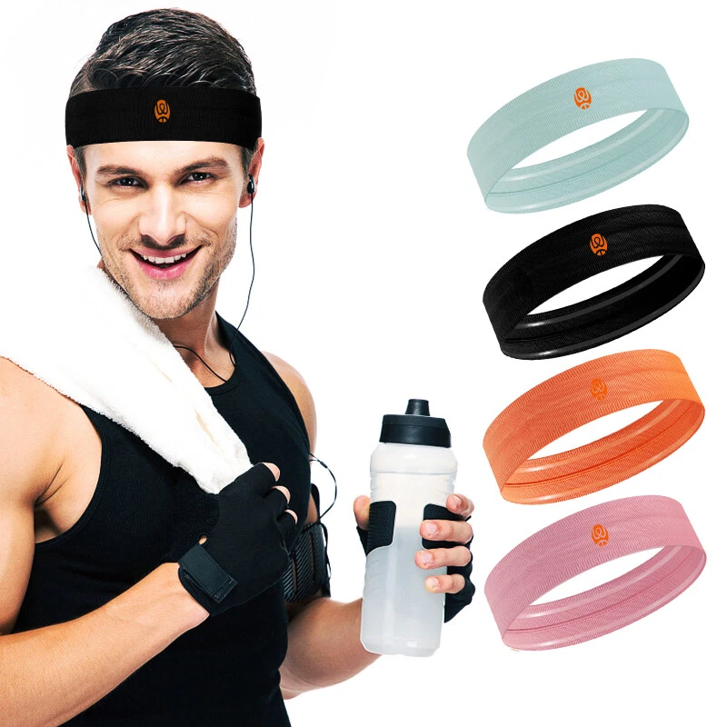 Спортивная впитывающая влагу толстовка беговая повязка на голову йога повязка на голову - Изображение 3 из 4