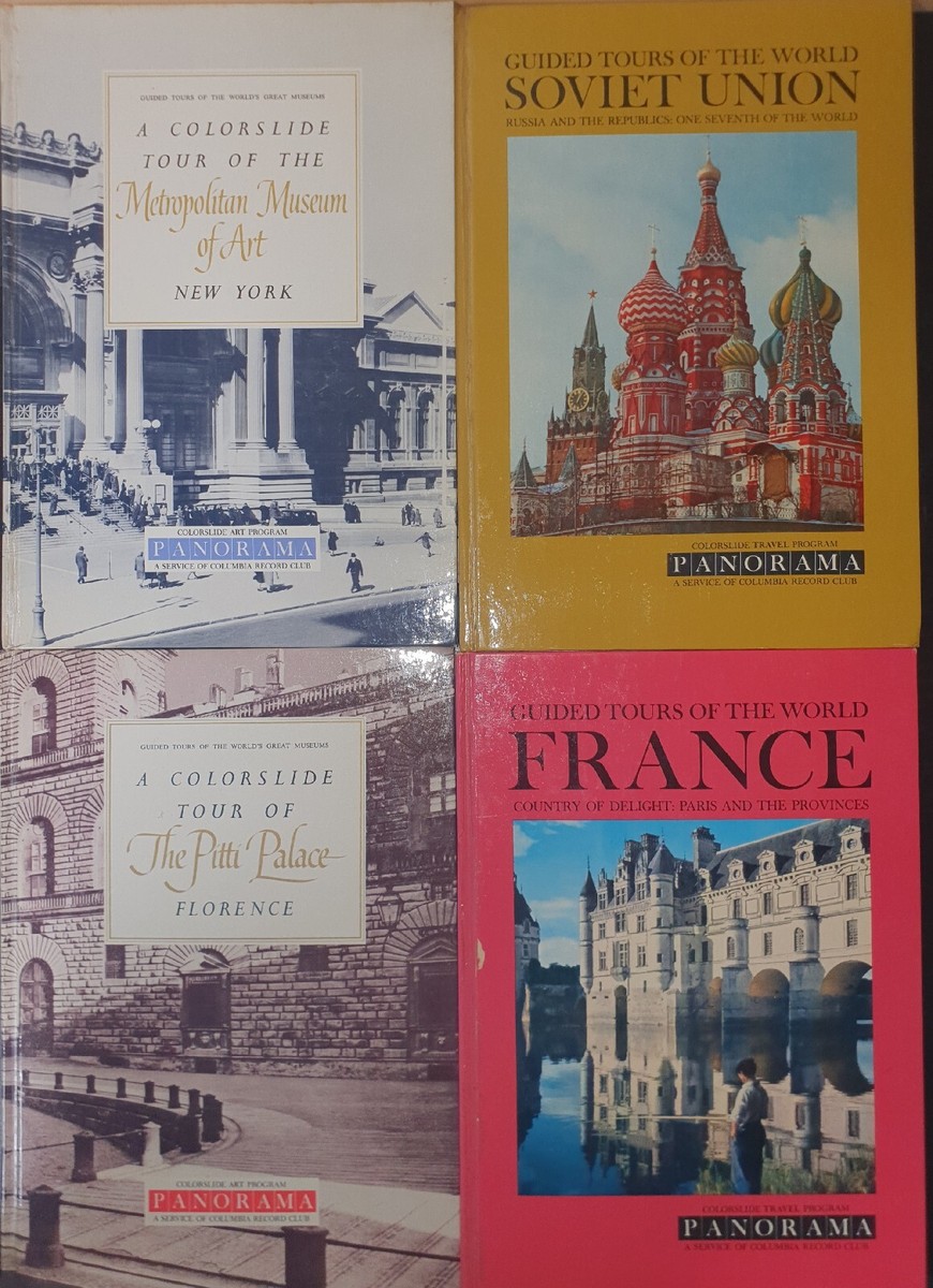 Guided Tours of the World PANORAMA Colorslide Books Lot Of 16 | eBay