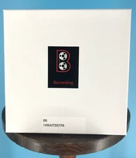 Burlington Recording 1/4"x 1200' MASTER Series Reel To Reel Tape 7" Plastic Reel