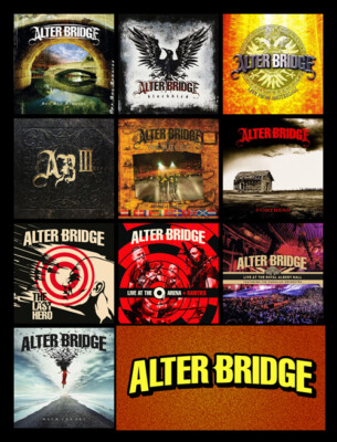 ALTER BRIDGE album discography magnet (3.5" x 4.5" magnet) | eBay