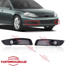 Fog Light Covers Bezels For Chevrolet Impala 2006-16 Impala Limited 14-16 Lhrh