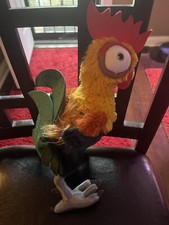 Disney Store Hei Hei Rooster Chicken Plush 13" Moana Stuffed Animal Toy Genuine