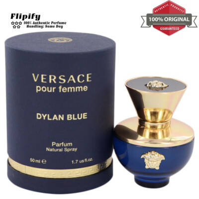 Versace Pour Femme Dylan Blue Perfume 1.7 oz / 1 oz / 3.4 oz EDP Spray for WOMEN