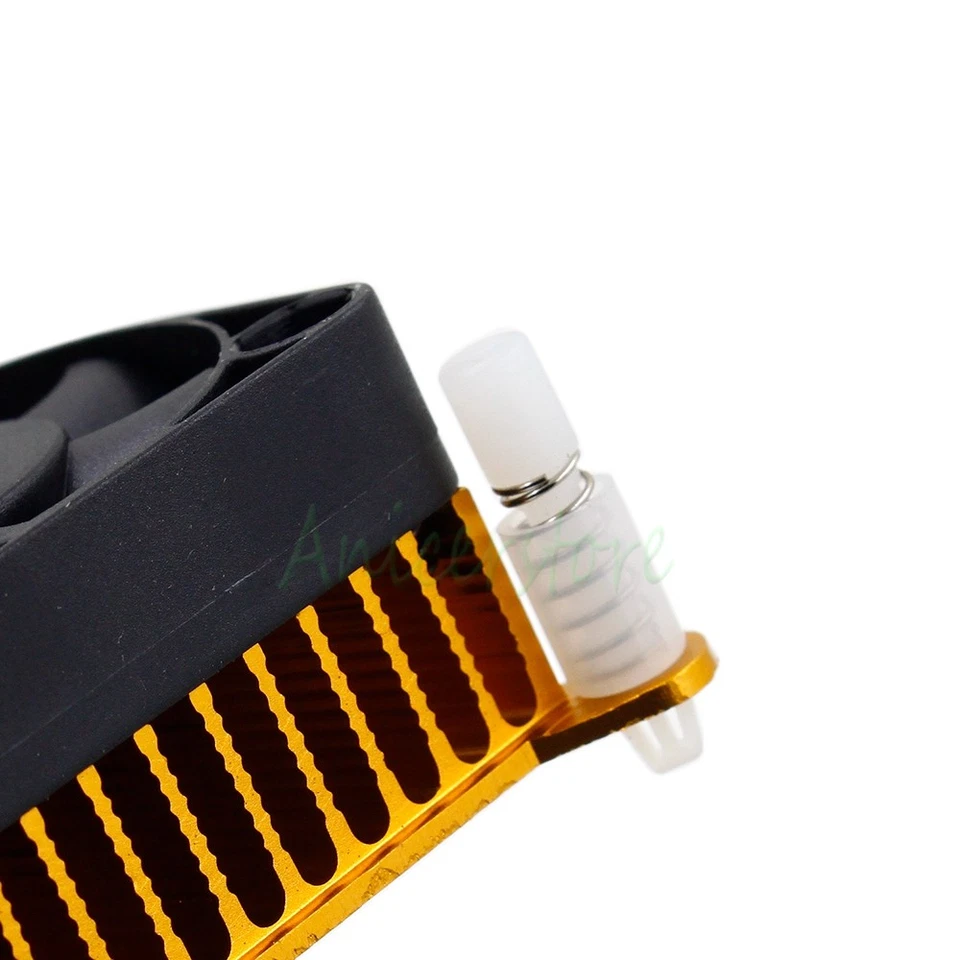 5pcs Aluminium Heatsink Fin Cooler w/Fan For PC Northbridge Chipset Cooling - Image 4 of 4