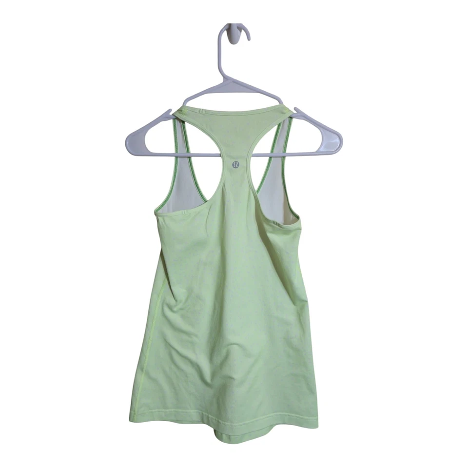 Lululemon Top Women 4 Racerback Tank Athleisure  Sportswear Crossfit Polka Dot - Image 2 of 4