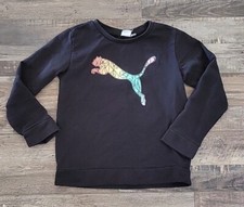 Youth Puma Rainbow Logo Sweater Size 12-14
