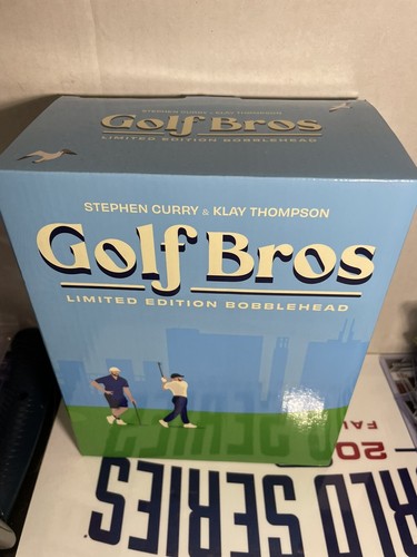 2024 Warriors Klay Stephen Curry Golf Bros Bobblehead Splash Bros - Imagen 8 de 8