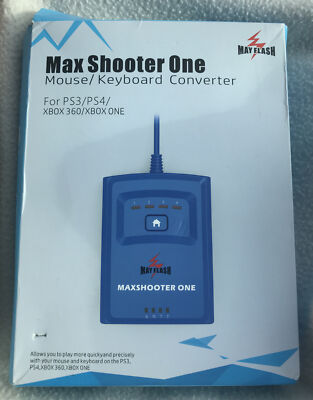 New Max Shooter One Mouse Keyboard Converter Adapter for to PS3 PS4 XBOX 360 ONE